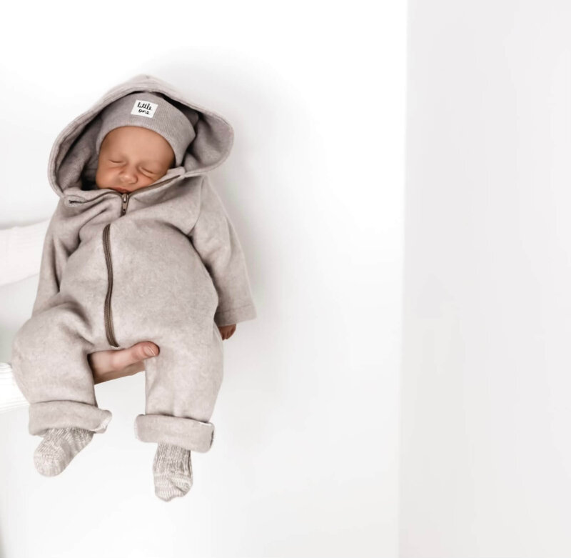 Bio Fleece Overall – Bild 2