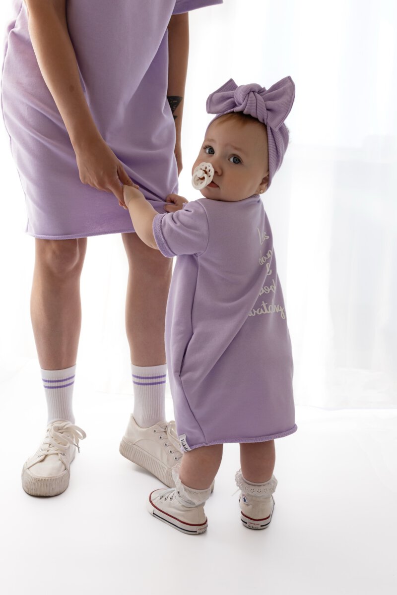 Sweatkleid Mädchen – Bild 2