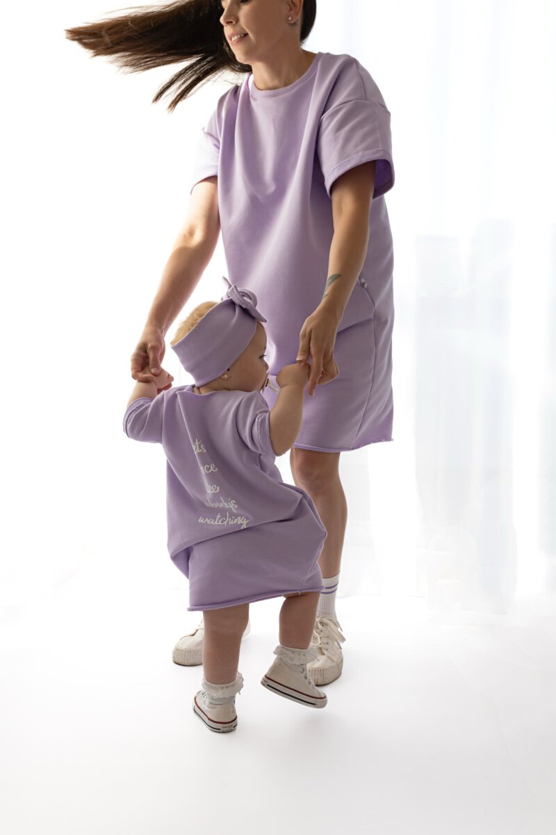 Sweatkleid Mädchen – Bild 4
