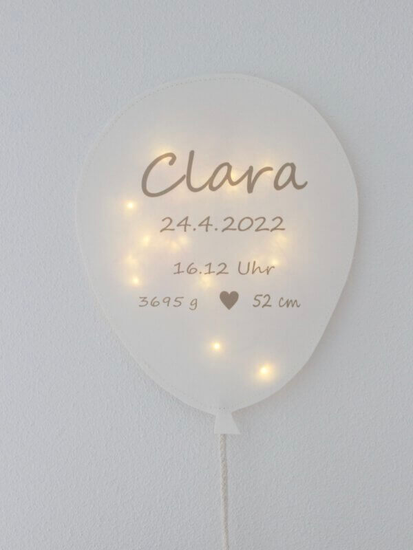 Luftballon Licht