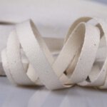 Baumwollband Flach