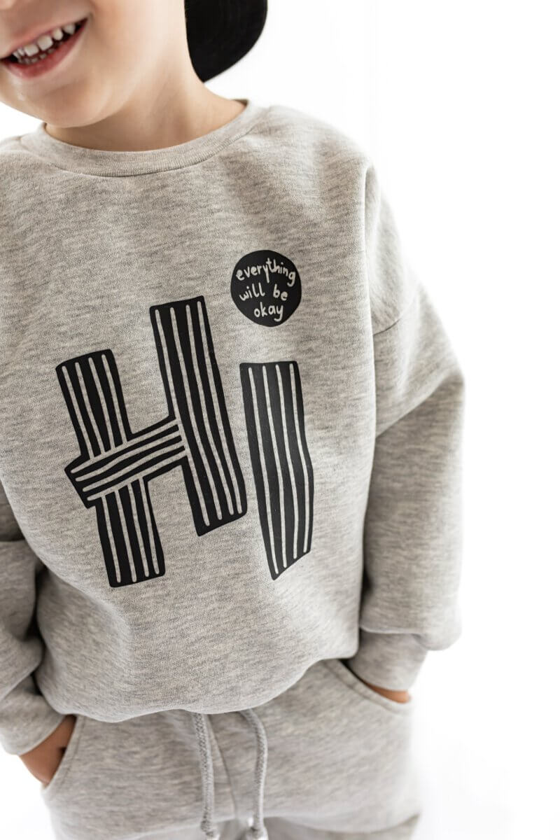Pullover „Hi“ – Bild 2